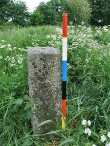 18 VI  grensovergang oldenzaal speciale meetpaal