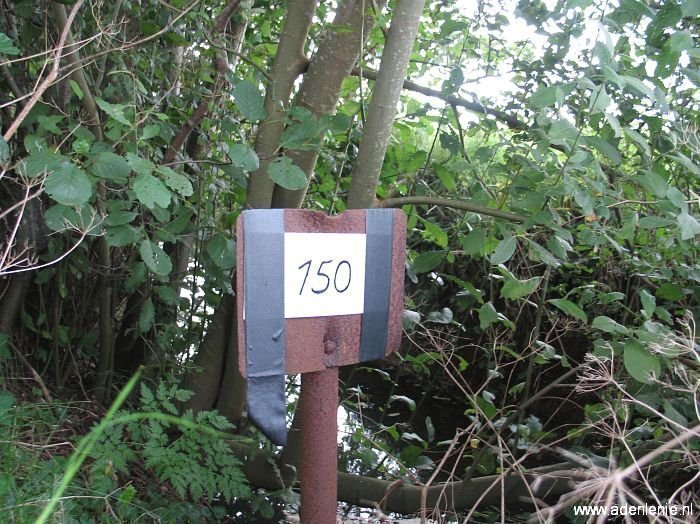 150 ijzeren paaltje
