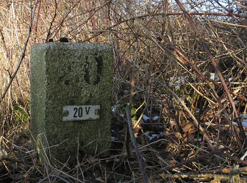 20 V grenspaal 11 mrt. 2010