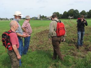 145 I wandelen met de bunte bentheimer varkens